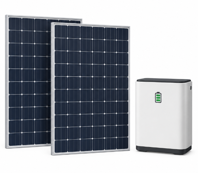 PV-Module und Kleinspeicher 
